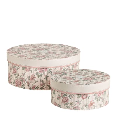 Set de 2 boîtes de rangement marquise