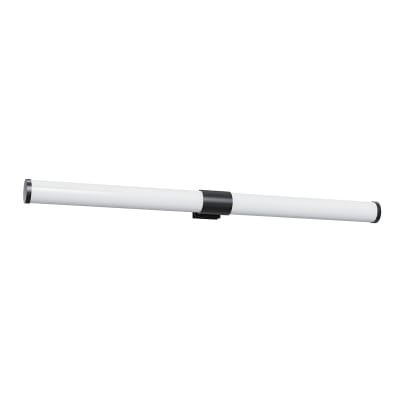 Reed - applique murale led en plastique, noir, l 40 cm