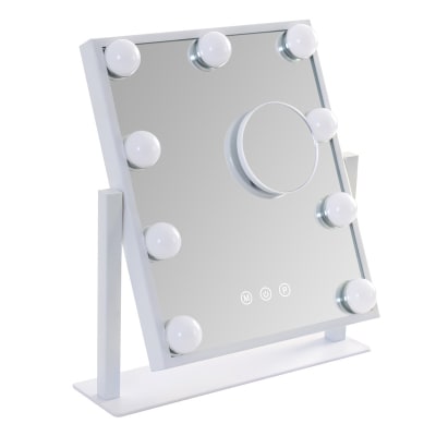 Brühl - lampe de table en métal, coloris blanc, l 38 cm, max. 34 w