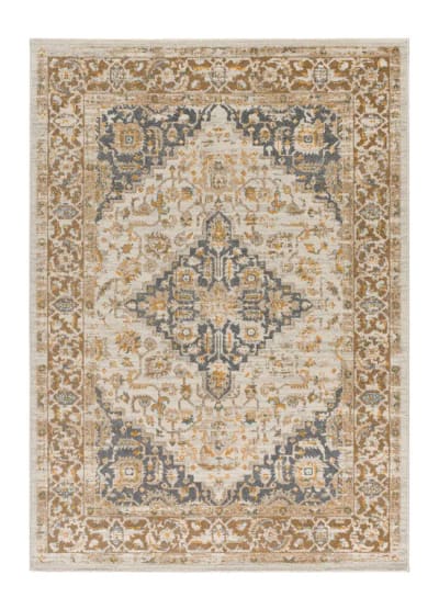 Tapis vintage oriental beige/gris 160x230 cm