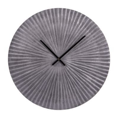 En métal soleil argent 59 cm argent / métallique en aluminium