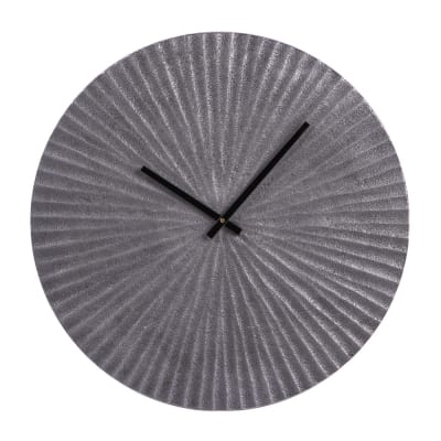 En métal soleil argent 45 cm argent / métallique en aluminium