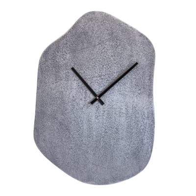 Organic argent 50 x 35 cm en métal argent / métallique