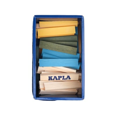 Baril 120 - Nature, Bleu Clair, Jaune, Vert