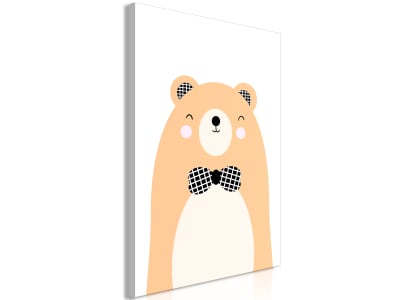 Tableau enfant - adorables animaux - 80 x 120 cm
