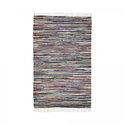 Tapis kilim 120x180 coton multicolore
