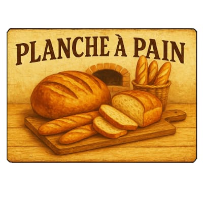 Planche à découper planche à pain