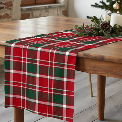 Chemin de table 100% coton multicolore 50x150 cm