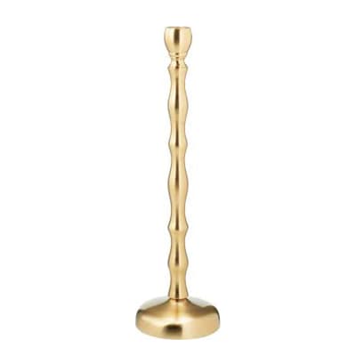 Chandelier de table en métal doré 10x10x36cm