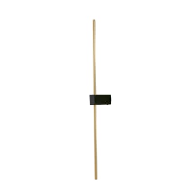 Applique en aluminium et silicone noir et doré  cm
