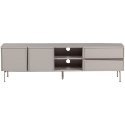 Meuble tv en mélamine et de mdf sable