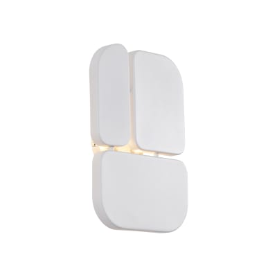 Applique design blanche 3 lampes