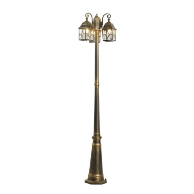 Lanterne ext. Classique or antique verre ip44
