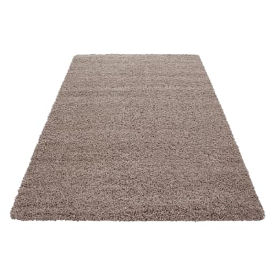 Tapis intérieur à poils longs beige-240x340