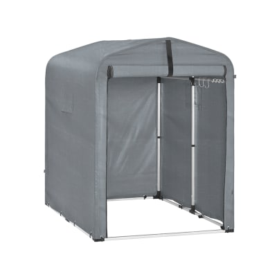 Abri de jardin cabane de jardin exterieur abri vélo 120x176x163 cm