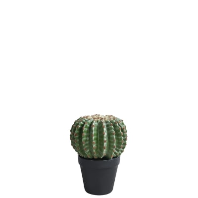 Cactus en pot artificiel vert h22