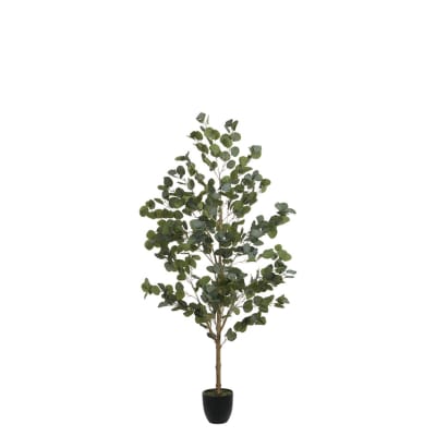Eucalyptus en pot artificiel vert h150