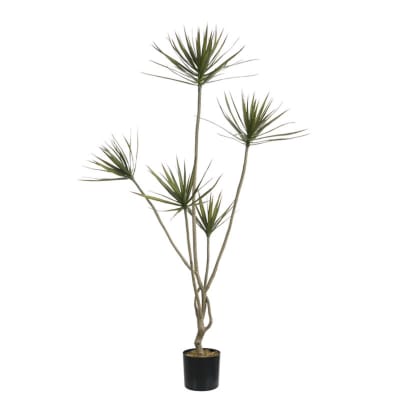 Cordyline en pot artificiel vert h180