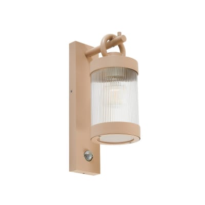 Applique extérieure en aluminium beige