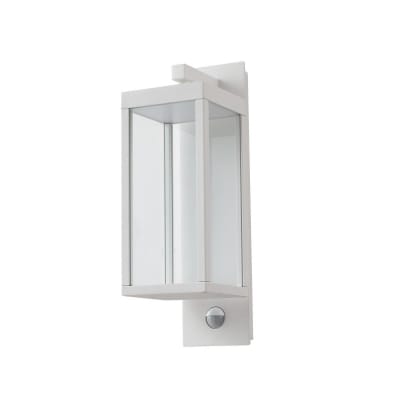 Applique extérieure en aluminium blanc