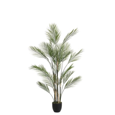 Palmier kwai en pot artificiel vert h150