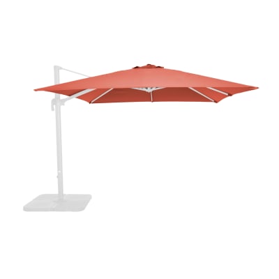 Toile pour parasol déporté 3x3m terracotta