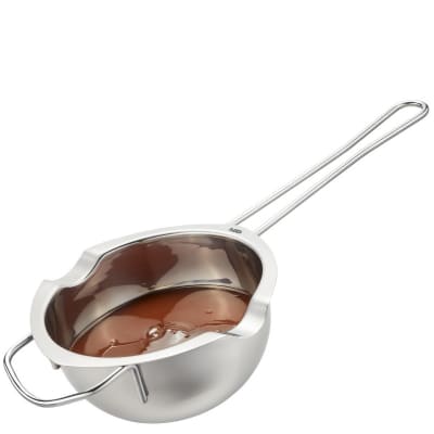 Pot de fusion Inox Argent 6x30x14 cm