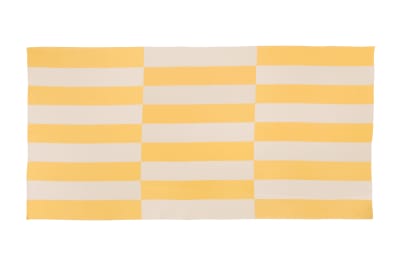 Noo.ma serviette de plage 100% coton 160 x 100 cm - motif bord de mer