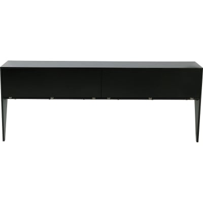 Console murale deux niches noire