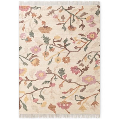 Tapis Kilim Jute à Franges SUZAN 80x200cm
