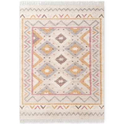Tapis Kilim Jute à Franges AINA 80x150cm
