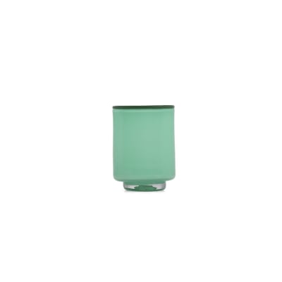 Vase multicolore en verre 10,5xh14cm
