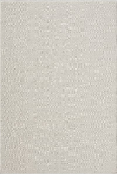 Tapis tissé main laine nature, crème, 120 x 170 cm