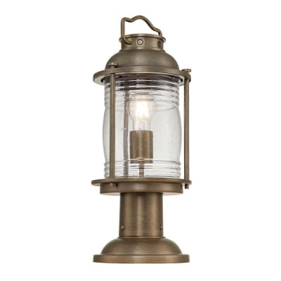 Lanterne sur pied bronze bruni  h. 47cm