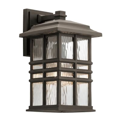 Applique murale lanterne bronze h.36 cm
