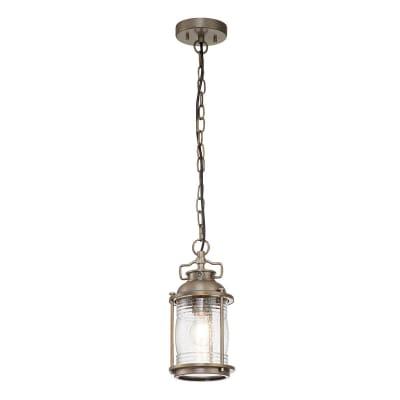 Suspension lanterne bronze bruni chute min/max : 432mm - 2306 mm