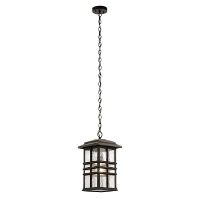 Suspension lanterne bronze H. 30cm