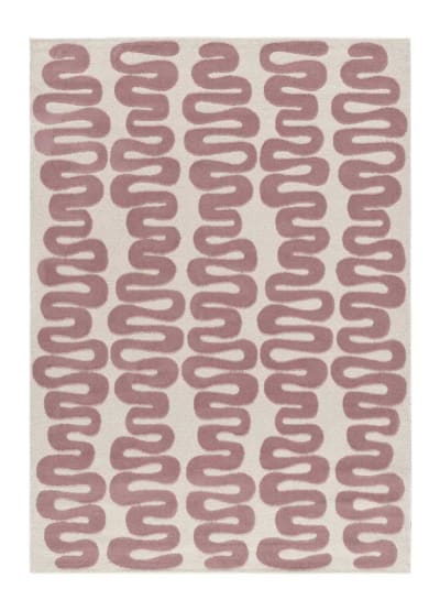 Tapis moderne rose 160x230 cm