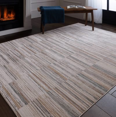 Tapis tissé plat moderne  bleu 160x240 cm