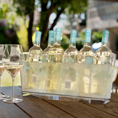 Seau à glace avec séparateur 6 bouteilles (10 l)