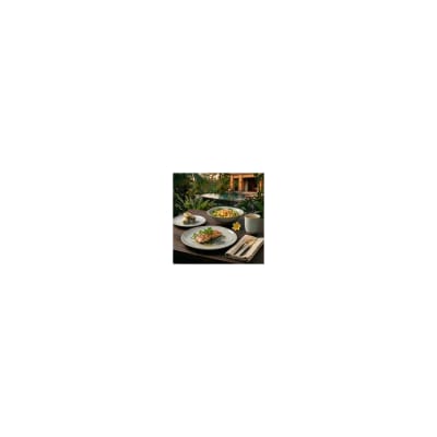 Assiette creuse en grès gris