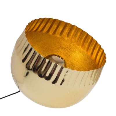 Lampe rita dore 36 cm or / doré en métal