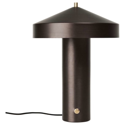Lampe de table d’intérieur marron en métal 30×41 cm