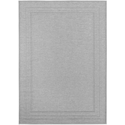 Tapis extérieur et intérieur gris 240x340cm