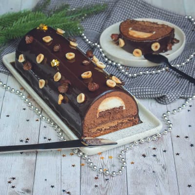 Moule  à bûche démoulage facile 30cm