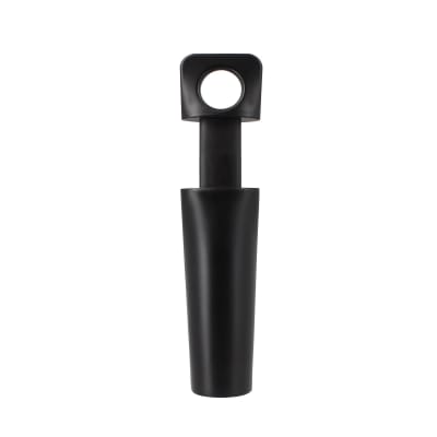 Pompe à vin noir avec 2 bouchons en silicone