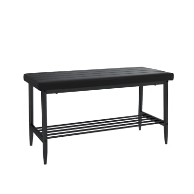 Banquette dangle pour salle à manger  noir 85x46.5cm