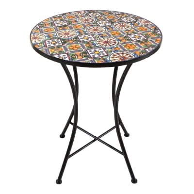 1 table de bistrot mosaïque casa del sol