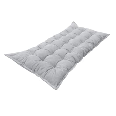 Coussin de sol enfant matelassé bleu