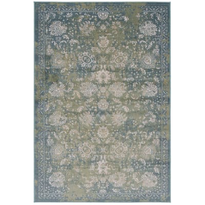 Tapis intérieur et extérieur lagos pétrole 80x150 cm
